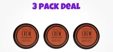 (3 Jars) American Crew Defining Paste 3 Oz NEW 3 Jar LOT of Hair Styling Product