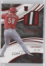 2016 Panini Immaculate Immaculate Swatches Prime 29/49 Kyle Waldrop #IS-KW 0b5
