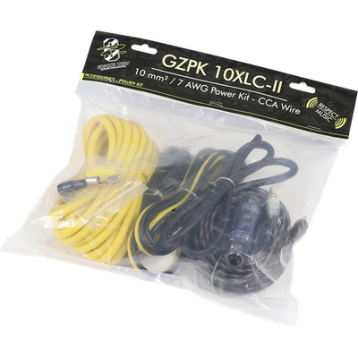 Ground Zero GZPK 10XLC-II - 10mm² cable set 5m