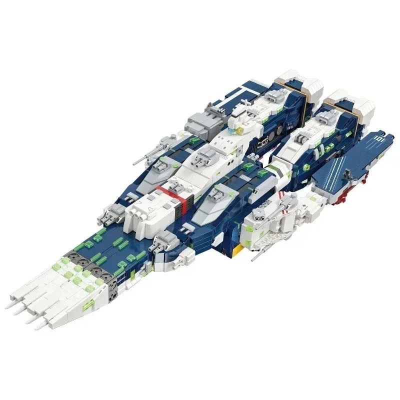 ROBOTECH | SDF-1 Macross Building Kit | JIE STAR 4682 PIEZAS TRANSFORMABLE Battroid Foto 3 de 4