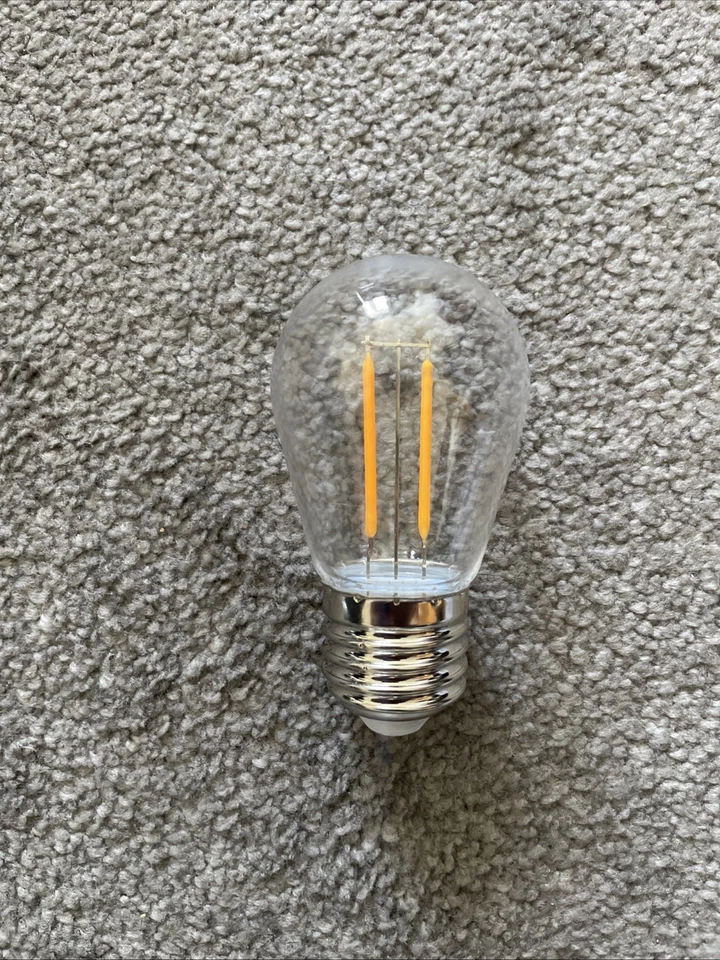 LED Bulbs E27 2W 120L 2100K Outdoor Indoor Edison Bulb for Festoon String Light - Image 2 of 3