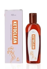 Anti-Dandruff Ketoclean Shampoo Treatnt for Long-Lasting Relief of Itching 100ml