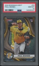 2024 Bowman's Best #53 Paul Skenes RC Rookie Gem Mint PSA 10