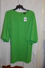 GORGEOUS BRAND NEW CHEZTU WOMANS GREEN DRESS SIZE 20