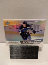2021-22 Upper Deck Credentials Speed of the Game Rookies #SGR25 Jake Neighbours