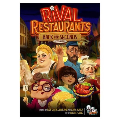 GCS203 Gap Closer Games Rival Restaurants: Back for Seconds Expansion