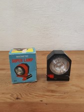 1970's Magnetic Super Lamp Classic Car Inspection Lamp. Fully Working. Tested
