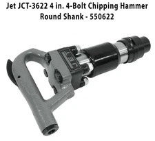 Jet JCT-3622 4 in. 4-Bolt Chipping Hammer - Round Shank - 550622