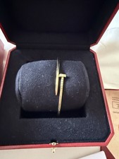 Cartier Juste Un Clou Bangle 18ct Yellow Gold Small Model.