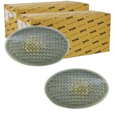 2X TYC BLINKER RAUCHGRAU SEITENBLINKER LINKS+RECHTS PASSEND FÜR OPEL ASTRA