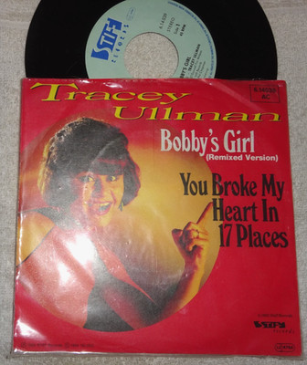Single: Tracey Ullman - Bobby's girl (remixed version), 1984