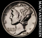 1940 Mercury Dime- Silver- Scarce Better Date No Reserve #J2094