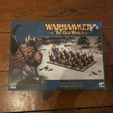 Games Workshop Warhammer The Old World Dwarfen Mountain Holds Dwarf Miners