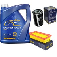 SCT Inspektionspaket 5L Mannol 10W-40 FüR VW Golf II 1.6 1.8I Cat 1.8 Jetta