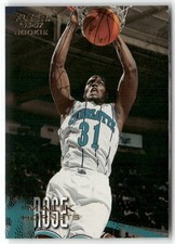 1996-97 FLEER MALIK ROSE CHARLOTTE HORNETS RC #163