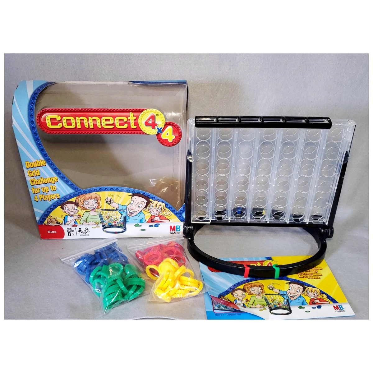 Hasbro Gaming Connect 4 Shots Gioco Da Tavolo, Versione Veloce A Rimbalzo, Per 2 Giocatori, Età 8+ - 4