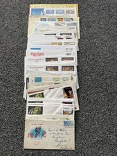 Job Lot of 48 World First Day Covers & Covers FDC s 1956 - 2007 Lot #M1