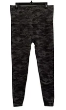 Spanx Look At Me Now High Rise Black / Gray Camo Leggings NWOT Women’s Size 3X