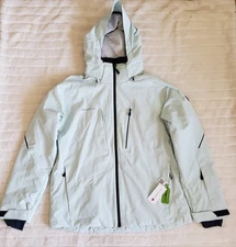 Obermeyer Raze Glacial Ice Insulated Comfort Zone Ventilation Ski Jacket Mens XL