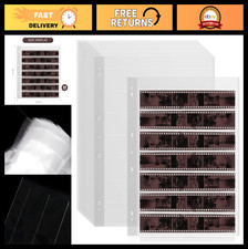 50 Pcs 35mm Film Negative Sleeves - Storage Album for 35mm Negatives, Organize 