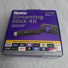 Roku Streaming Stick 4K HDR Dolby Vision Streaming Device (3820R2) (BNI)
