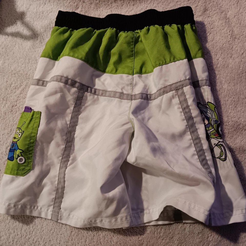Bañador Buzz Lightyear Disney Toy Story para niños mediano (7/8) Pixar pantalones cortos de película Foto 4 de 4
