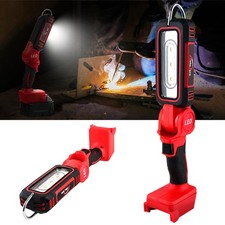 3000LM LED Work Light Flashlight 30W Spotlight For Milwaukee 18V Li-Ion Battery