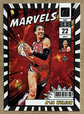 A’Ja Wilson 2025 Panini Donruss WNBA Net Marvels #8 Las Vegas Aces