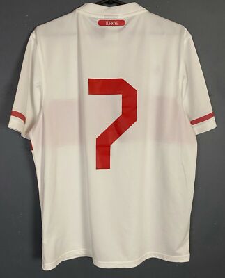 NIKE MEN'S TURKEY NATIONAL 2010/2011 BURUK 7 SOCCER FOOTBALL SHIRT