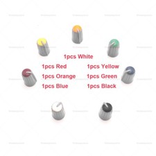 7PCS Replacement Colorful Rotary Control Knob Cap For MACKIE 1604-VLZ3 Mixer