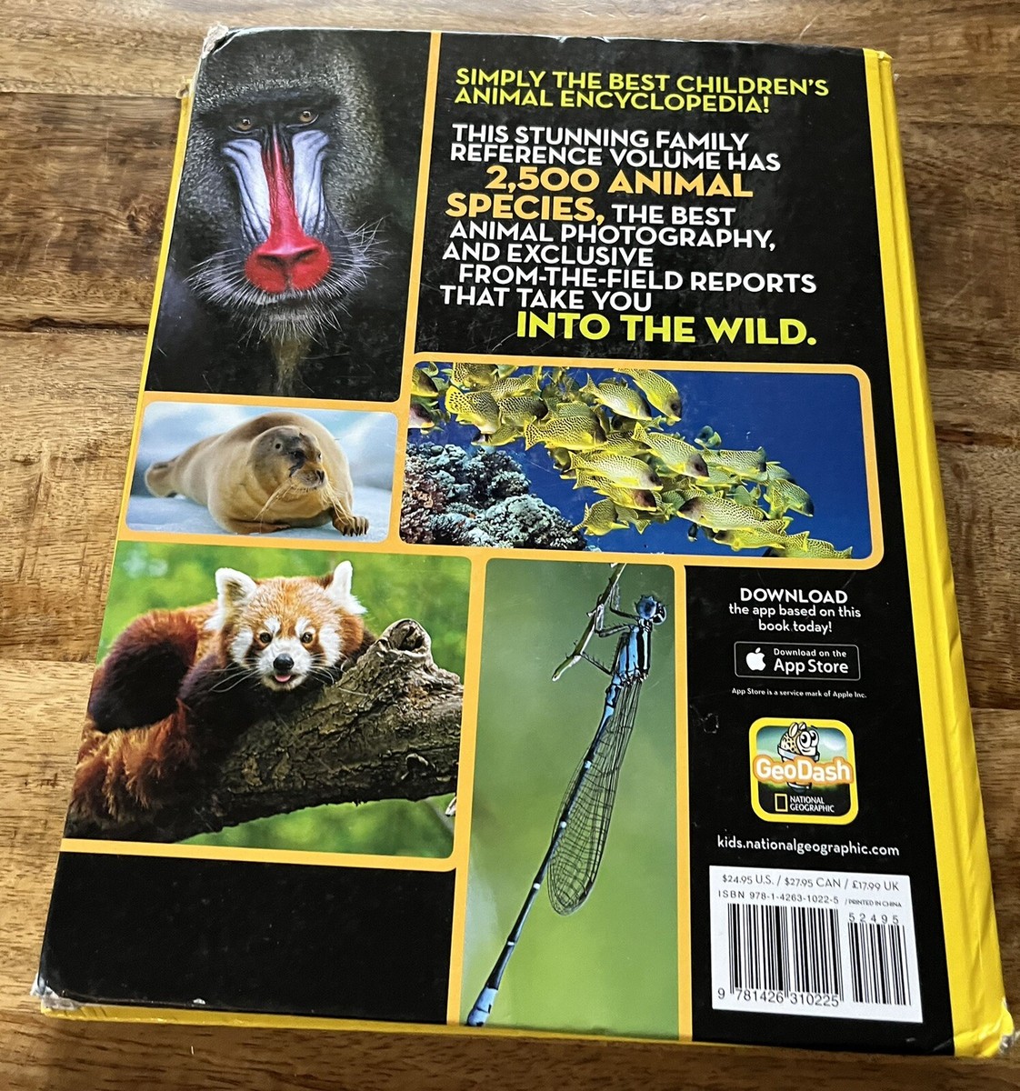 National Geographic Animal Encyclopedia Book: 2,500 Animals with