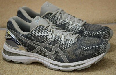 asics gel nimbus 10 uomo argento