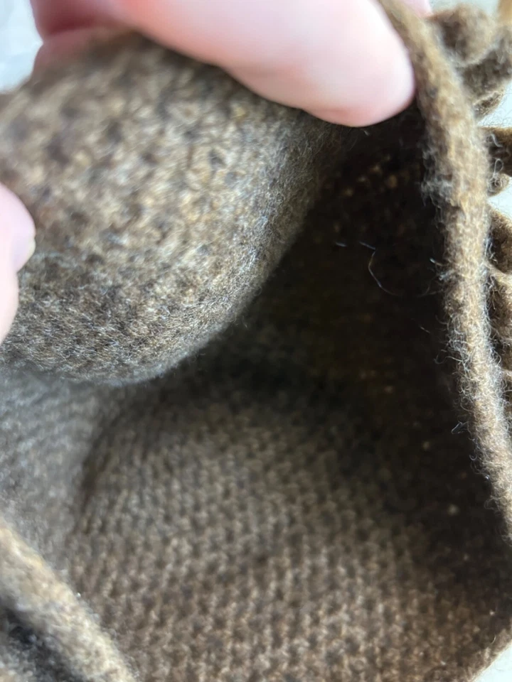 Nudu Bamileke Luxury Yak Toffee Med Brown  Billy G Rocker Hat  20" - 21" WARM - Image 4 of 4