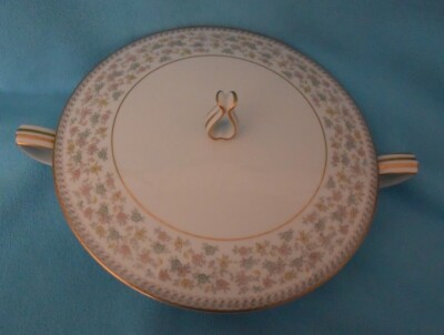 Noritake Sharlene Covered Vegetable Bowl Tureen Pattern 6933 | eBay