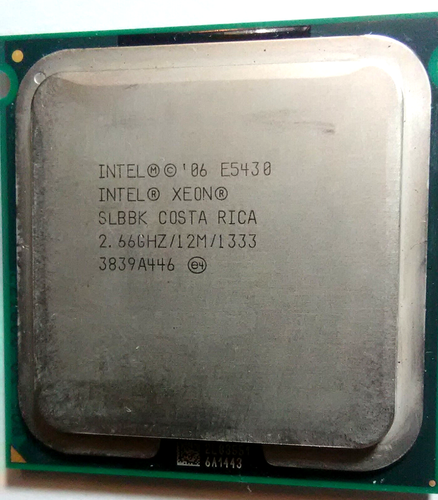 Intel Xeon CPU Quad Core E5430 2.66Ghz/12MB/1333Mhz SLBBK Processor New Old Stk