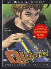 VIDEOFUMETTO QUARANTASEI VALENTINO ROSSI MILO MANARA DVD + BOOK - NUOVO