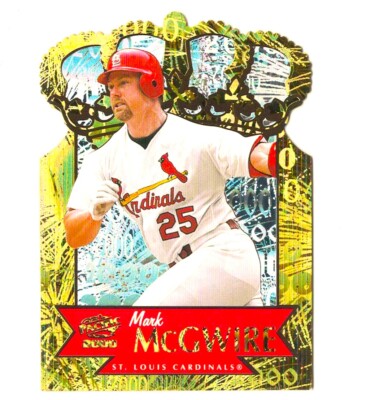 Mark McGwire Cardinals 1998-2001 Insert Cards, Fleer, Pacific, Topps Upper Deck