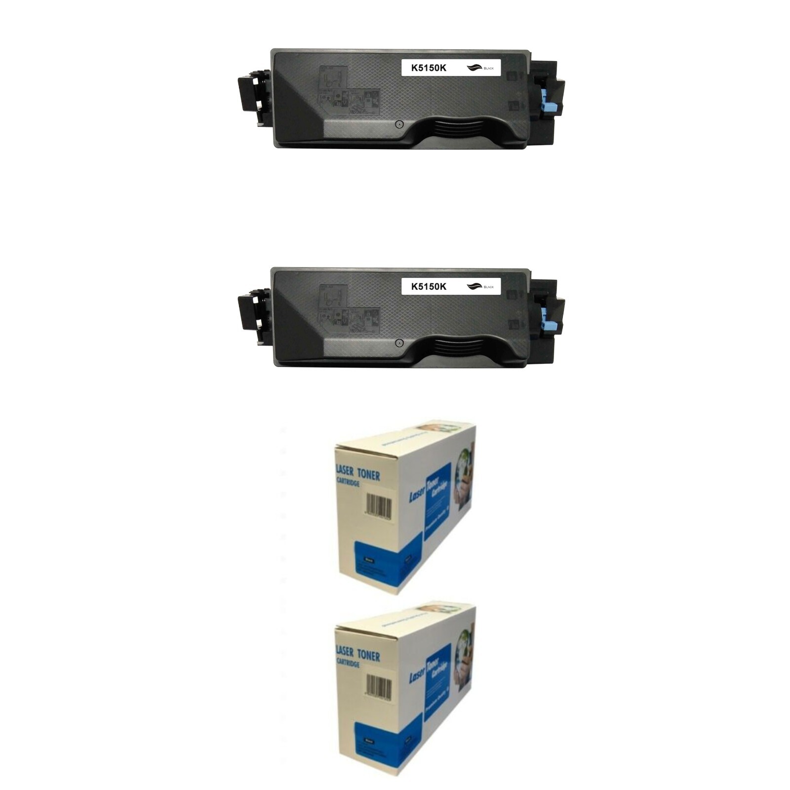 Toner for Kyocera ECOSYS M6035cidn Printer TK5140 Black Cartridge Compatible 2pk