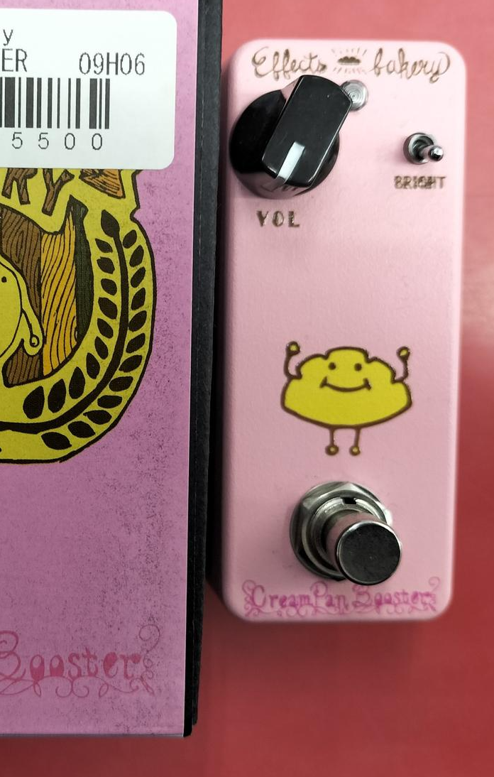 Bakery Cream Pan Booster Guitar Effects Pedal good condition