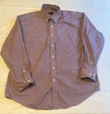 Nautica Men's Long Sleeve Button Down Dress Shirt - size 17 34/35