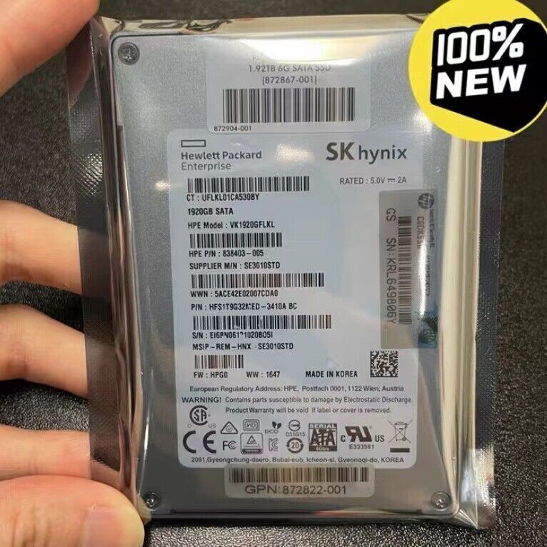 SSD HPE SK hynix 1920GB SATA