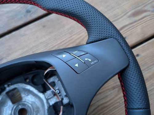 Volant CUIR NEUF pour interrupteur Alfa Romeo Mito Giulietta 940 Sport Mito W - Foto 10 di 14