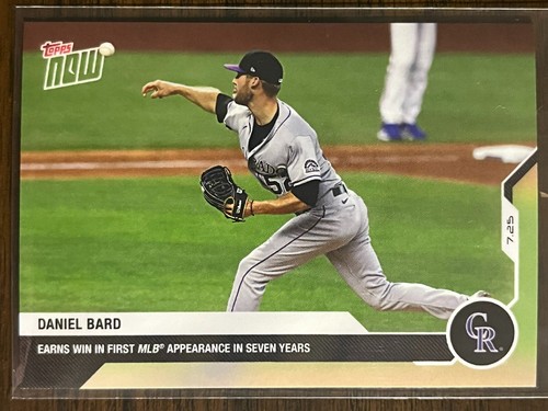 2020 Topps Now 13 Daniel Bard
