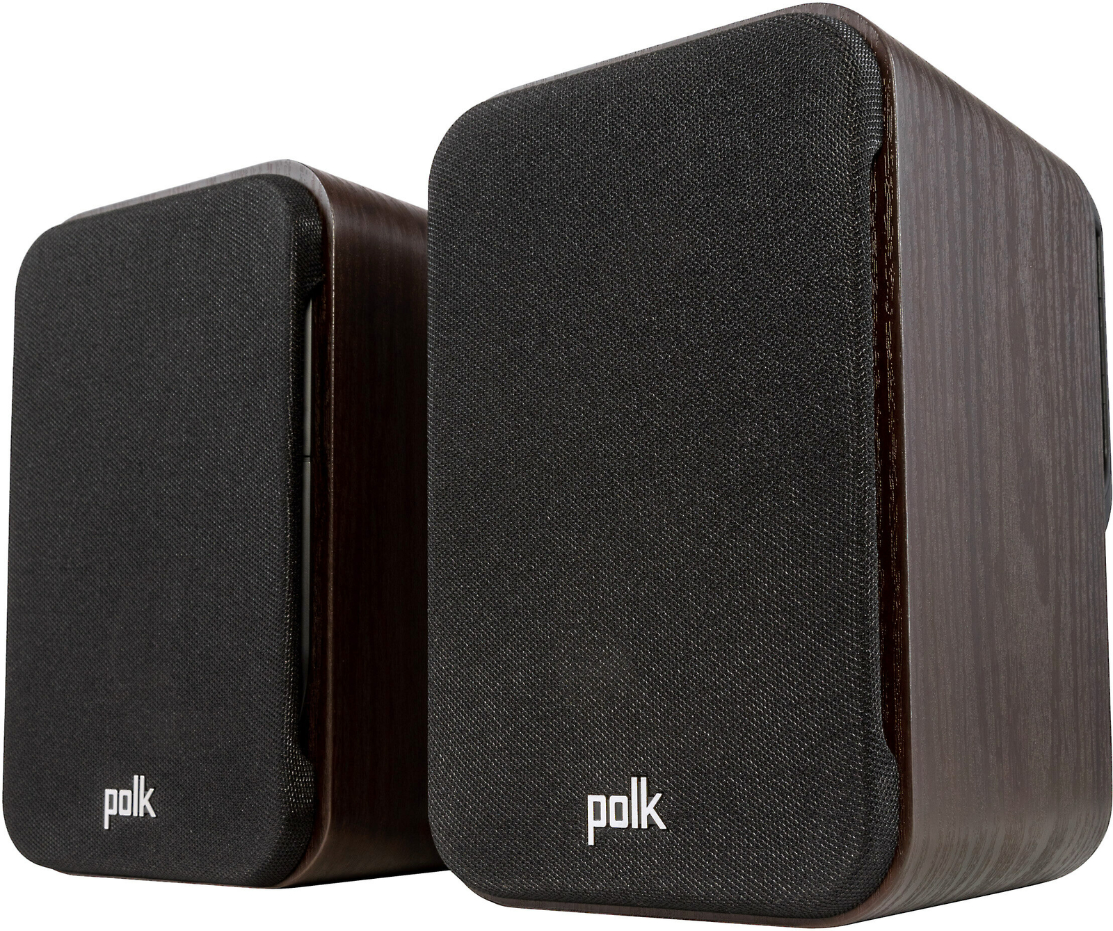 Polk Sig Elite ES10 Walnut pr satellite speakers