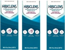 Hibiclens Antiseptic Skin Cleanser 4oz (3 Pack)