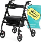 Helavo Bariatric Walker with Large, Height-Adjustable Seat