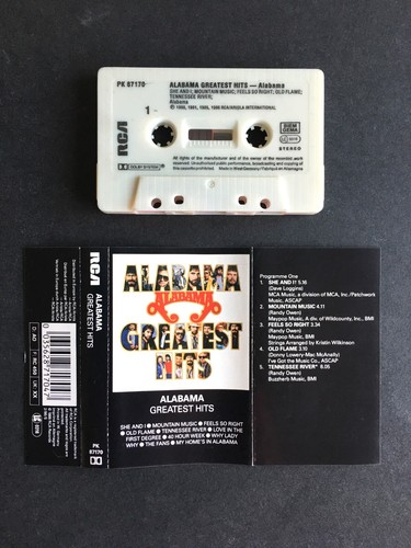 Alabama - Greatest Hits - Cassette Tape PK87170 - Picture 2 of 2