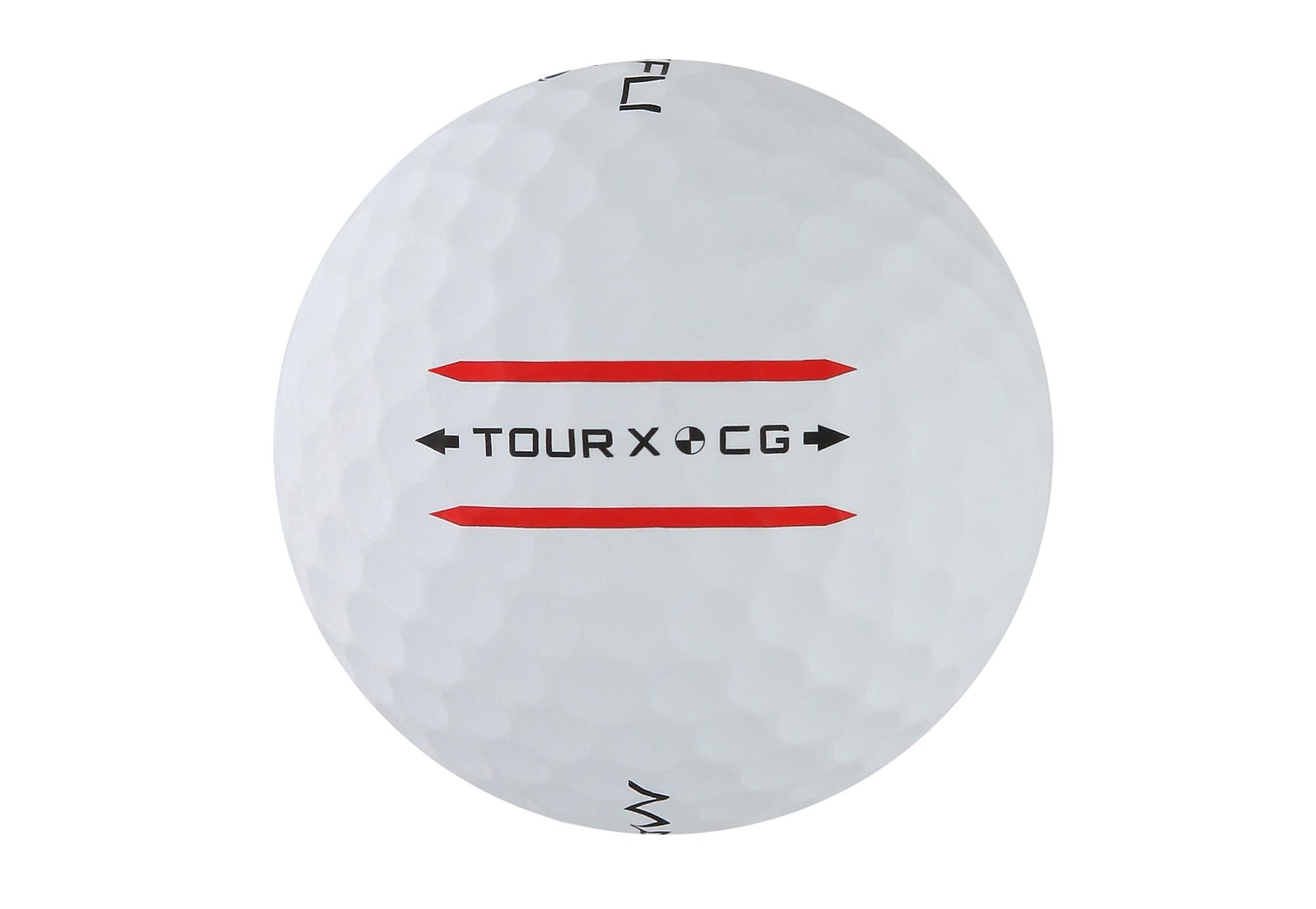 Maxfli Tour X MATTE WHITE Golf Balls Lower Driver Spin Large 1.40” Core