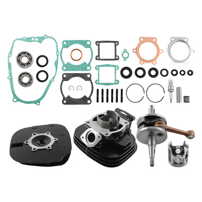 Cylinder Head Piston Crank Motor Top End Kit For Yamaha Blaster 200 1988-2006