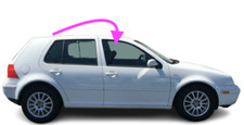 Fits: 1999-2006 Volkswagen New Golf 4D Passenger Right Front Door Window Glass